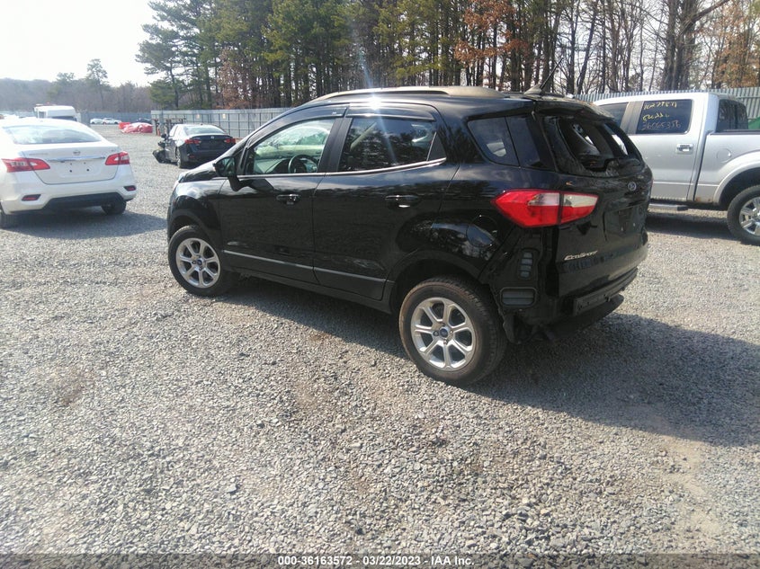 VIN MAJ6S3GL9KC270714 2019 FORD ECOSPORT SE