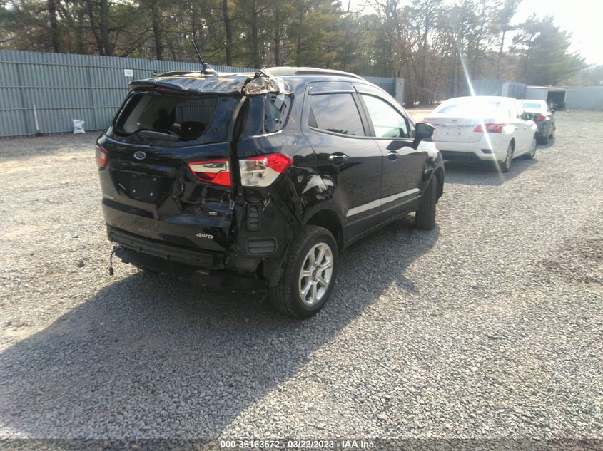 VIN MAJ6S3GL9KC270714 2019 FORD ECOSPORT SE
