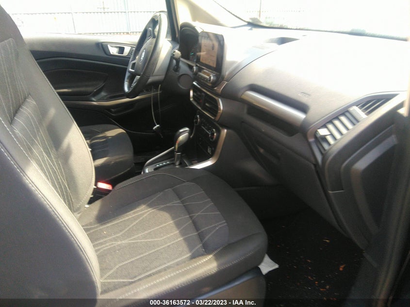 VIN MAJ6S3GL9KC270714 2019 FORD ECOSPORT SE