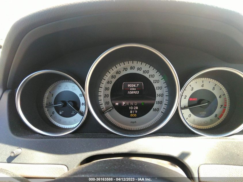 2013 MERCEDES-BENZ C-CLASS C 300 - WDDGF8AB1DR282443