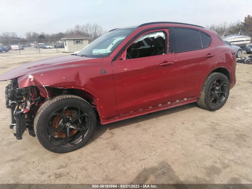 2018 ALFA ROMEO STELVIO QUADRIFOGLIO - ZASFAKEV2J7C20053