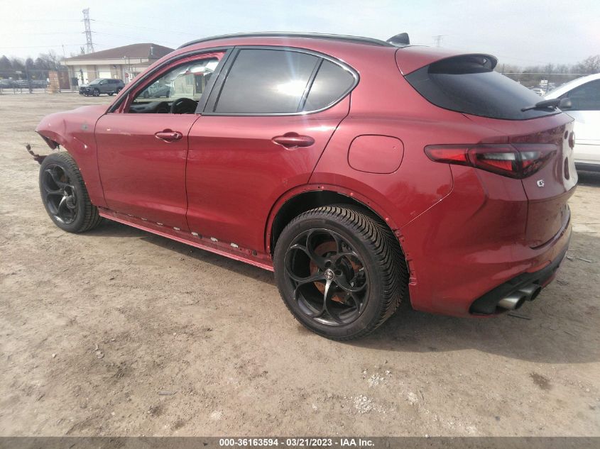 2018 ALFA ROMEO STELVIO QUADRIFOGLIO - ZASFAKEV2J7C20053