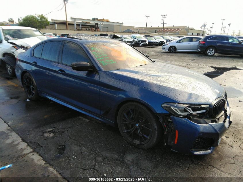 2021 BMW 5 SERIES M550I XDRIVE - WBA13BK01MCF09717