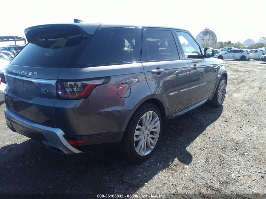 VIN SALWR2RV7KA850255 2019 LAND ROVER RANGE ROVER SPORT HSE