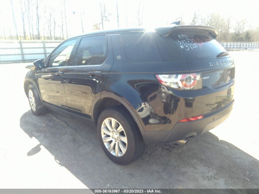 2018 LAND ROVER DISCOVERY SPORT SE - SALCP2RX4JH743728