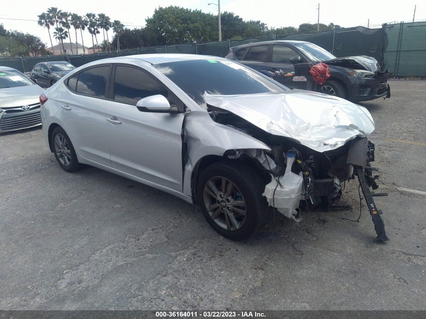 VIN 5NPD84LF6JH248629 2018 HYUNDAI ELANTRA SEL