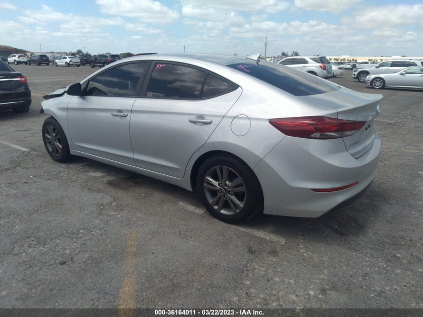 VIN 5NPD84LF6JH248629 2018 HYUNDAI ELANTRA SEL