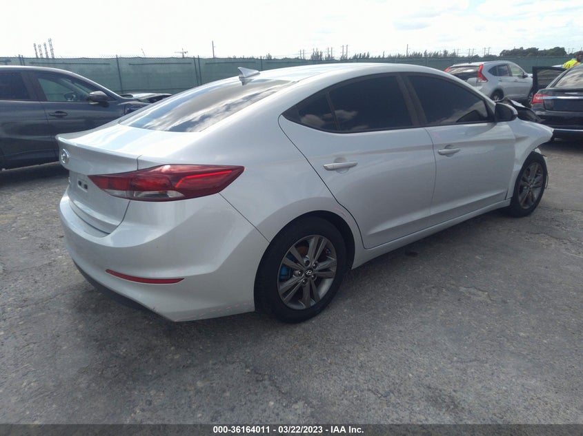 VIN 5NPD84LF6JH248629 2018 HYUNDAI ELANTRA SEL