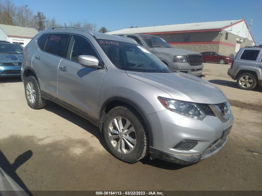 2015 NISSAN ROGUE SV - KNMAT2MV5FP504444