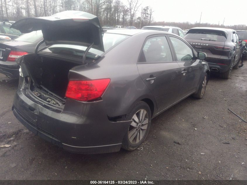 2013 KIA FORTE EX - KNAFU4A28D5721436