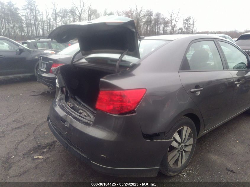 2013 KIA FORTE EX - KNAFU4A28D5721436