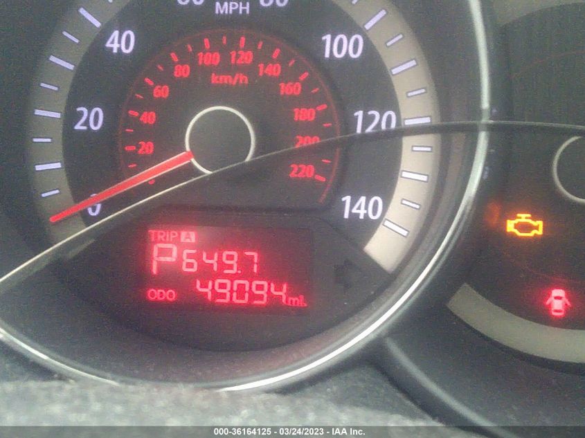 2013 KIA FORTE EX - KNAFU4A28D5721436