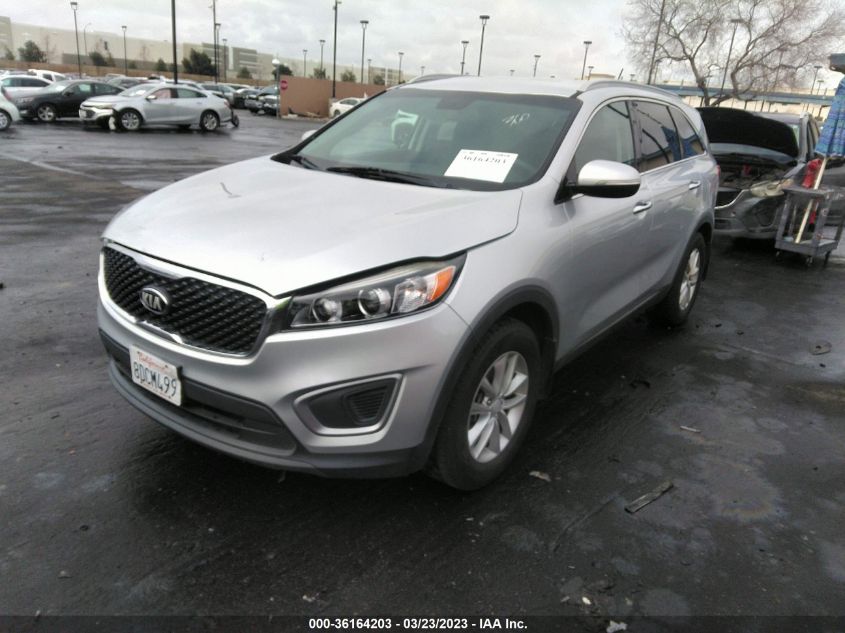 2017 KIA SORENTO LX V6 - 5XYPG4A58HG293292