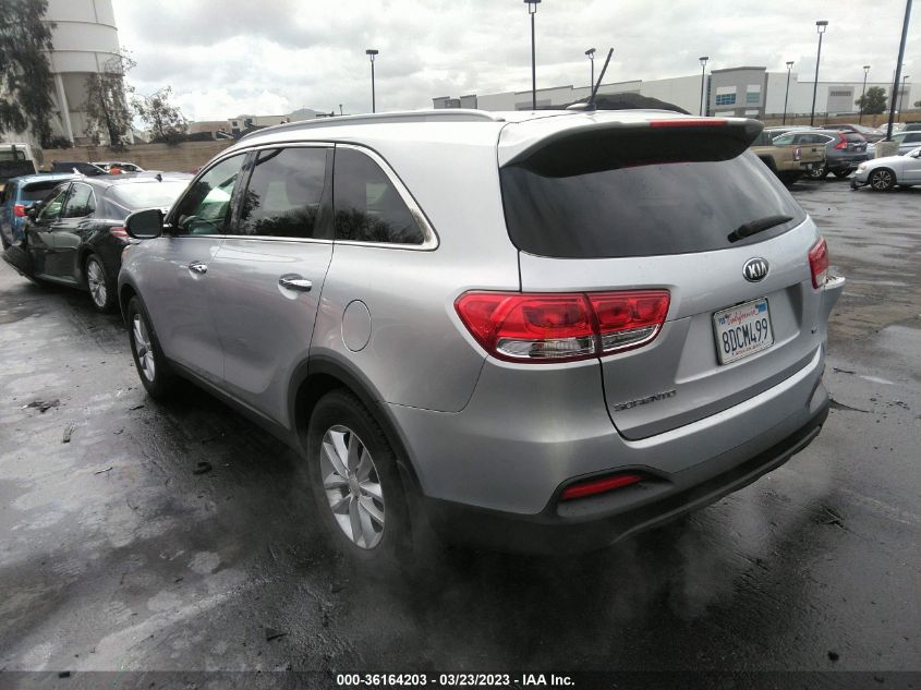 2017 KIA SORENTO LX V6 - 5XYPG4A58HG293292