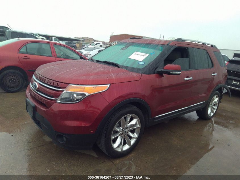 2014 FORD EXPLORER LIMITED - 1FM5K8F81EGA36639