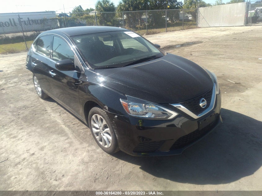 VIN 3N1AB7APXKY356535 2019 NISSAN SENTRA SV
