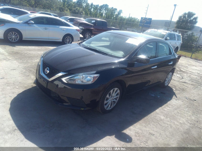 VIN 3N1AB7APXKY356535 2019 NISSAN SENTRA SV