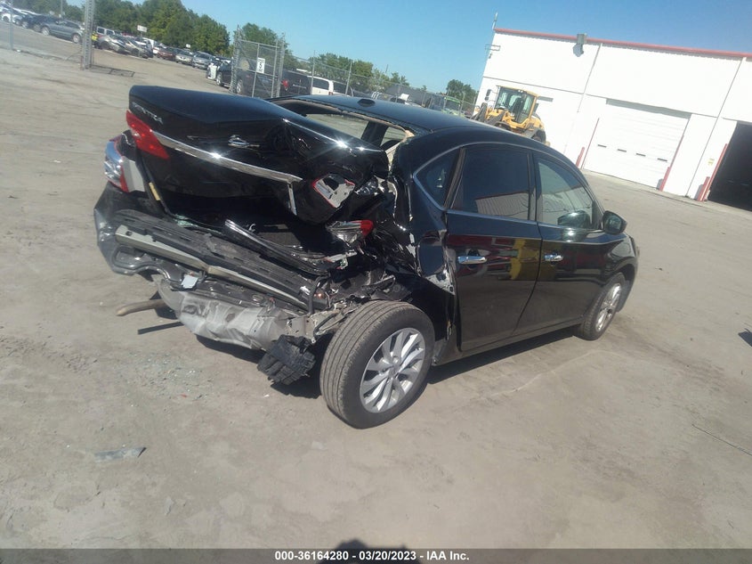 VIN 3N1AB7APXKY356535 2019 NISSAN SENTRA SV