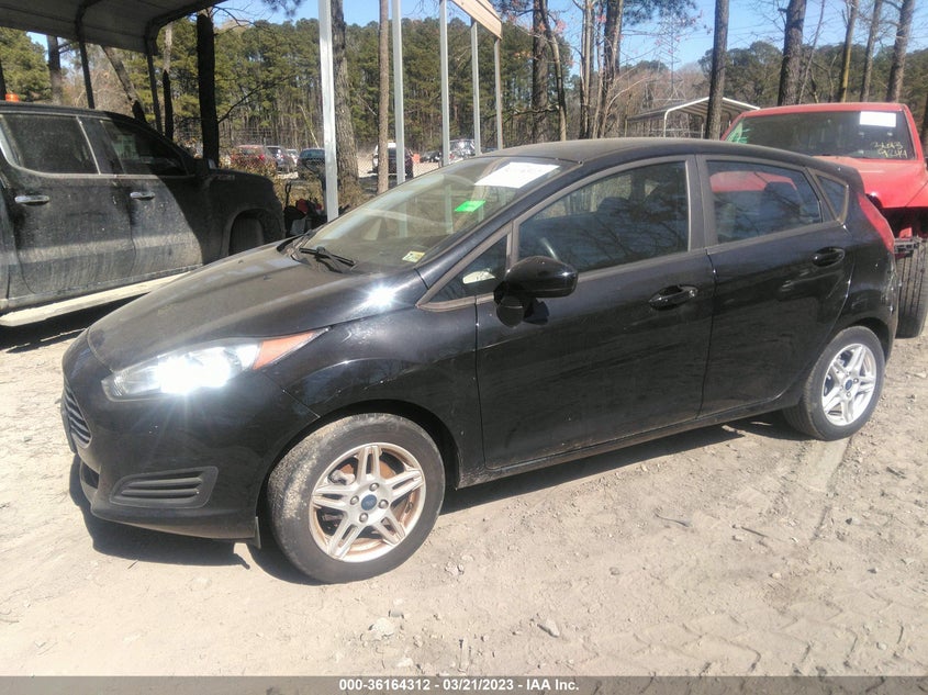 VIN 3FADP4EJ3KM103456 2019 FORD FIESTA SE