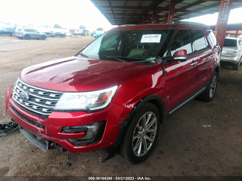 VIN 1FM5K7F89HGD04447 2017 FORD EXPLORER LIMITED