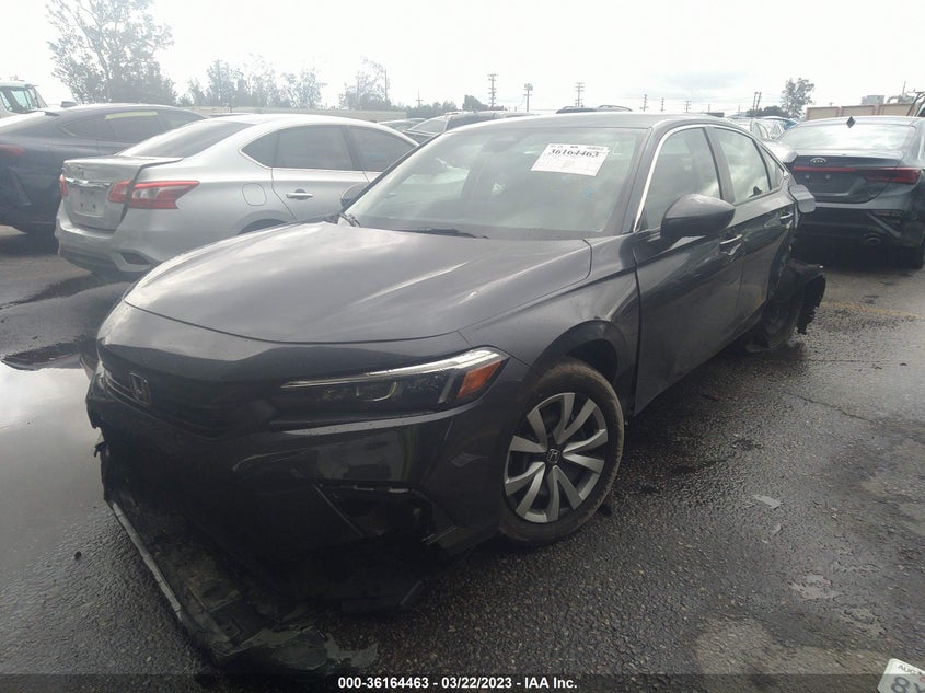 VIN 2HGFE2F22NH518311 2022 HONDA CIVIC SEDAN LX