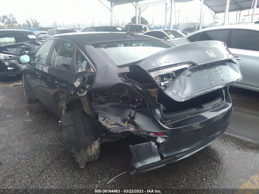 VIN 2HGFE2F22NH518311 2022 HONDA CIVIC SEDAN LX