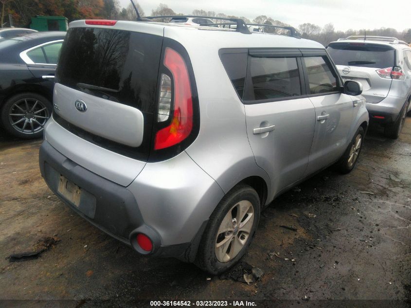 2014 KIA SOUL BASE - KNDJN2A25E7706333