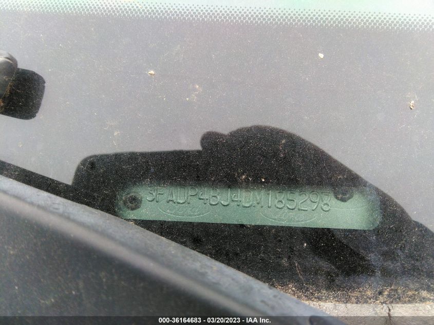 2013 FORD FIESTA SE - 3FADP4BJ4DM185298