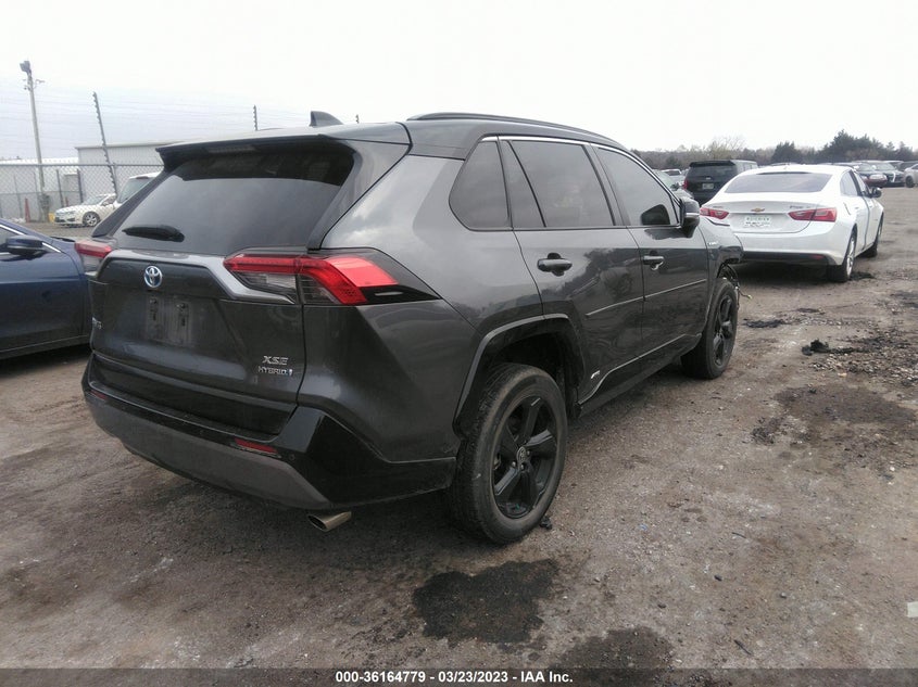 VIN 4T3E6RFV2MU033143 2021 TOYOTA RAV4 HYBRID XSE