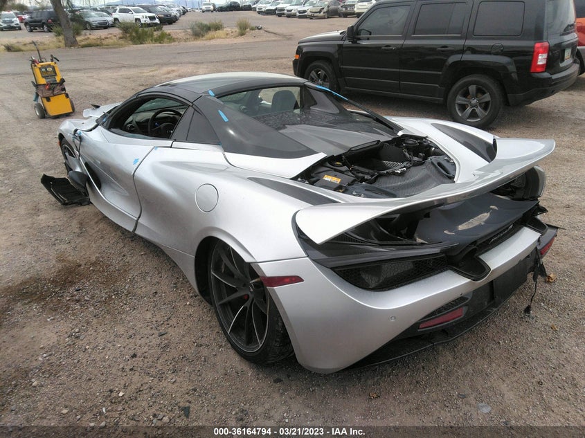 2021 MCLAREN 720S VIN: SBM14FCA1MW006321