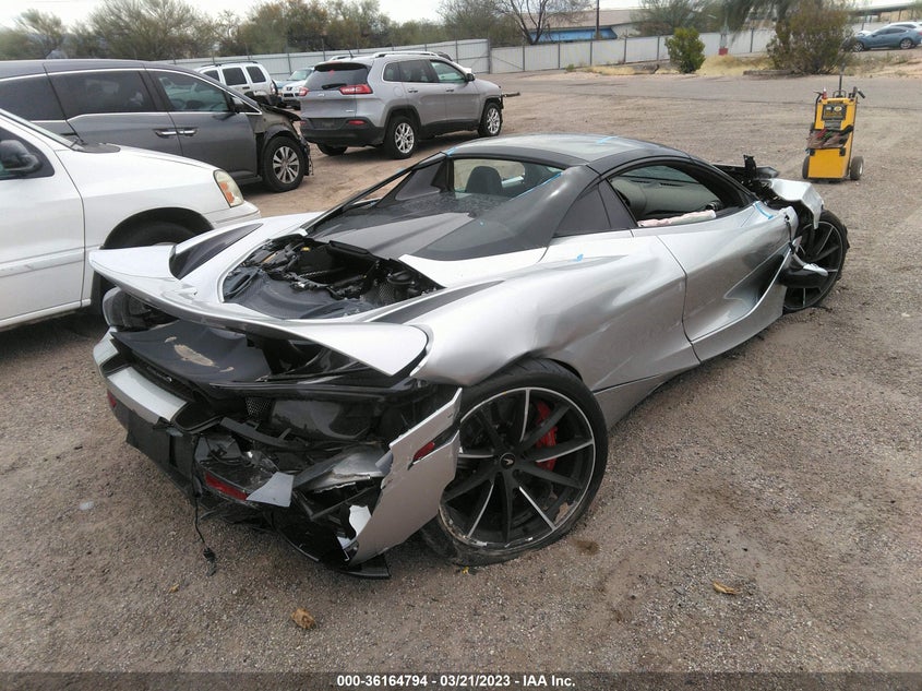 2021 MCLAREN 720S VIN: SBM14FCA1MW006321