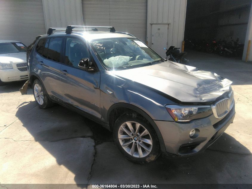 2015 BMW X3 XDRIVE28D - 5UXWY3C5XF0E95782