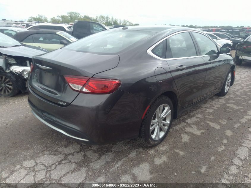 2015 CHRYSLER 200 LIMITED - 1C3CCCAB7FN621404