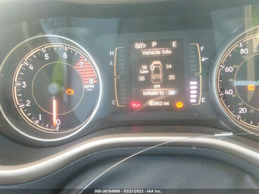 VIN 1C4PJMCSXHW625823 2017 JEEP CHEROKEE LATITUDE