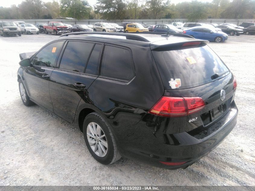2016 VOLKSWAGEN GOLF SPORTWAGEN TSI S 3VWC17AU1GM517882