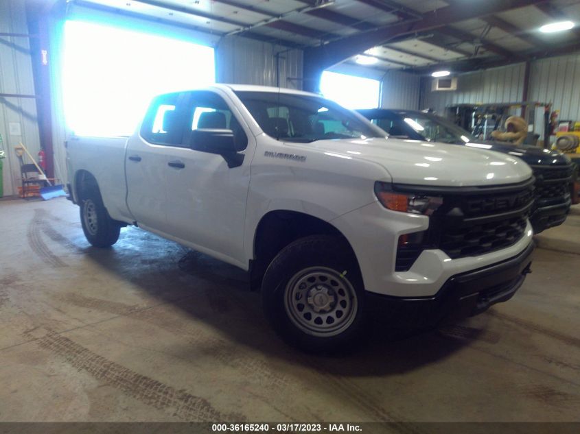 2023 CHEVROLET SILVERADO 1500 WORK TRUCK - 1GCRDAEK9PZ157463