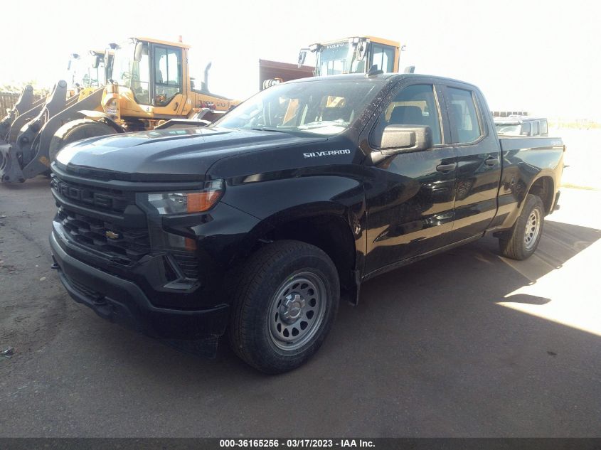 2023 CHEVROLET SILVERADO 1500 WORK TRUCK - 1GCRDAEK1PZ205103