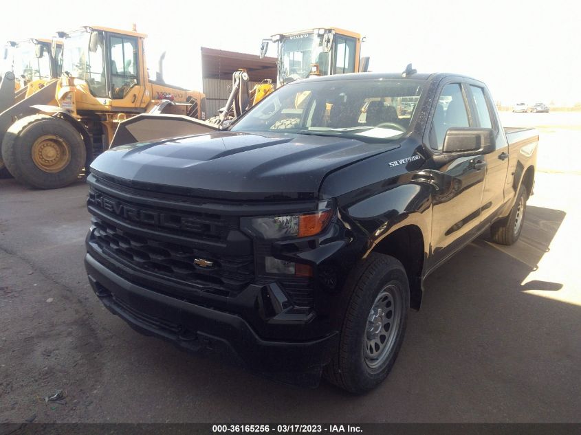 2023 CHEVROLET SILVERADO 1500 WORK TRUCK - 1GCRDAEK1PZ205103