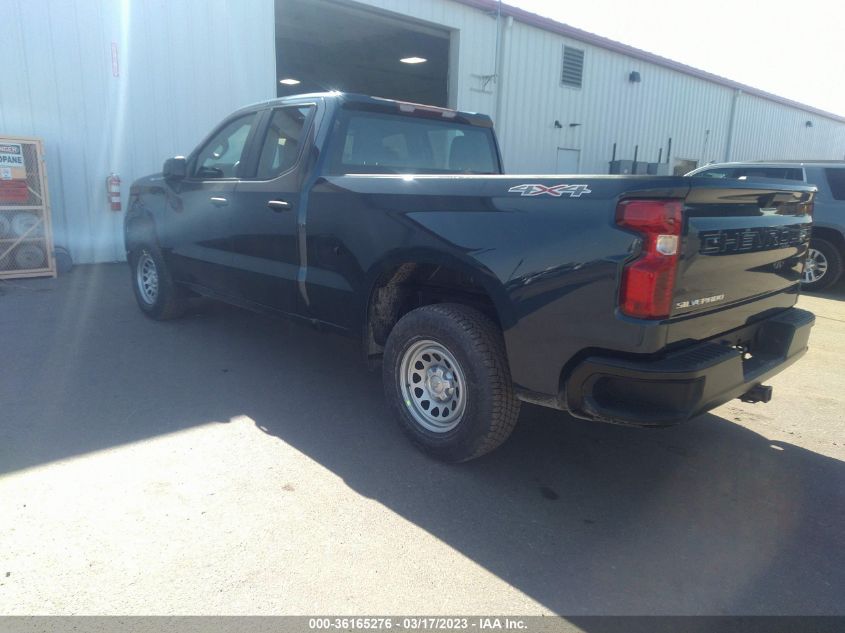 2023 CHEVROLET SILVERADO 1500 WORK TRUCK - 1GCRDAEK2PZ205143