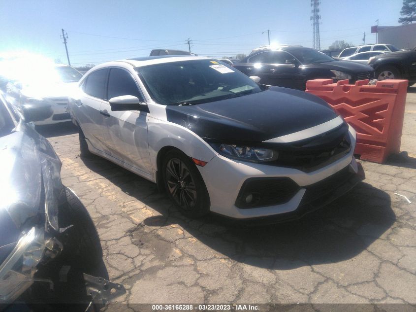 2018 HONDA CIVIC HATCHBACK EX - SHHFK7H51JU218981