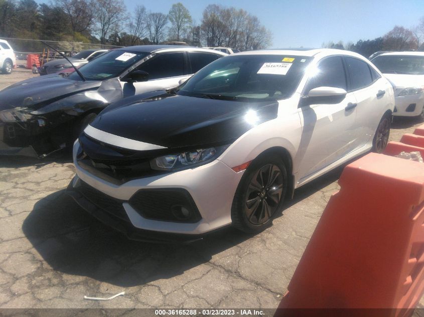 2018 HONDA CIVIC HATCHBACK EX - SHHFK7H51JU218981