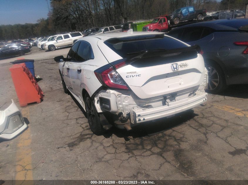 2018 HONDA CIVIC HATCHBACK EX - SHHFK7H51JU218981