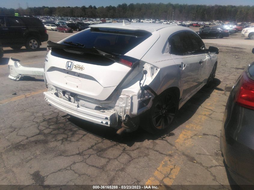 2018 HONDA CIVIC HATCHBACK EX - SHHFK7H51JU218981