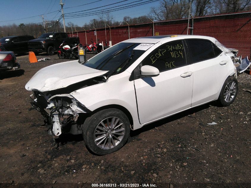 2014 TOYOTA COROLLA LE - 2T1BURHE5EC122612