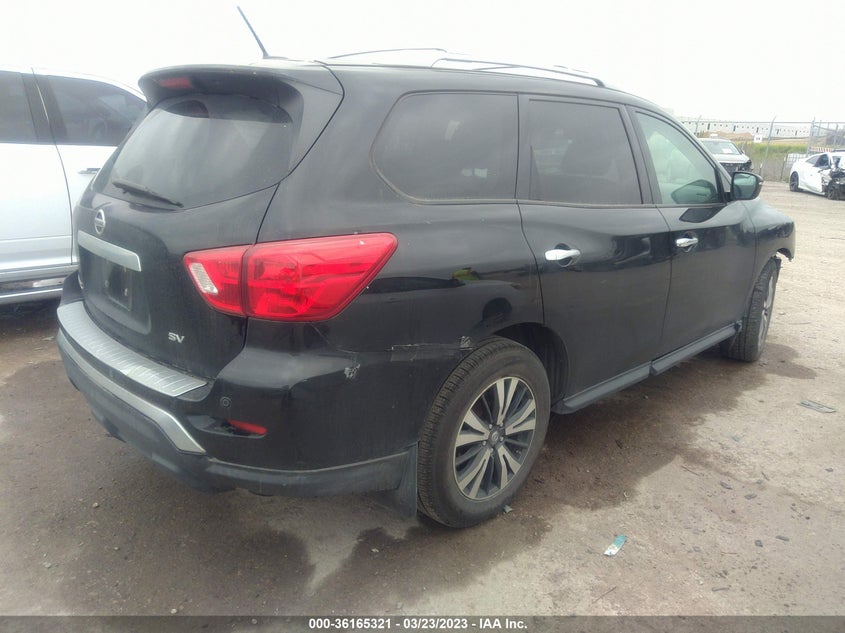 VIN 5N1DR2MN7JC664736 2018 NISSAN PATHFINDER SV