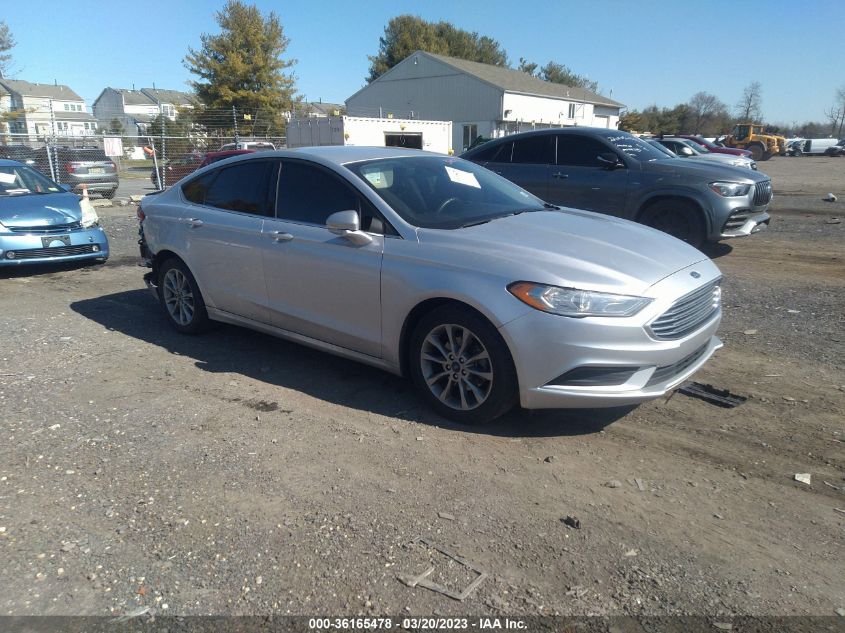 2017 FORD FUSION SE - 3FA6P0H7XHR358750