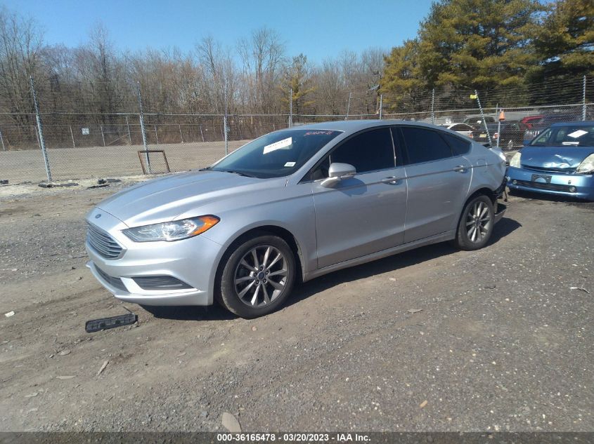 2017 FORD FUSION SE - 3FA6P0H7XHR358750