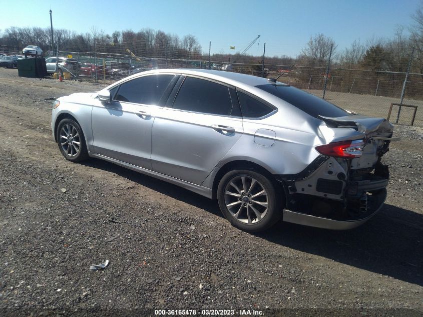 2017 FORD FUSION SE - 3FA6P0H7XHR358750