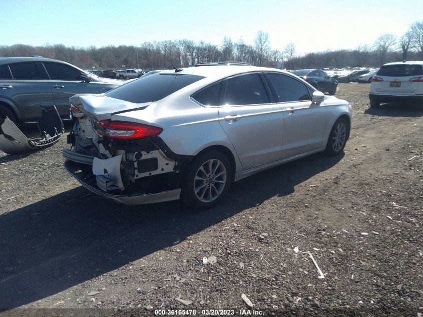 2017 FORD FUSION SE - 3FA6P0H7XHR358750