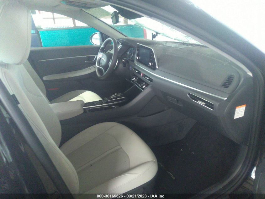 2021 HYUNDAI SONATA HYBRID BLUE - KMHL24JJ2MA035494